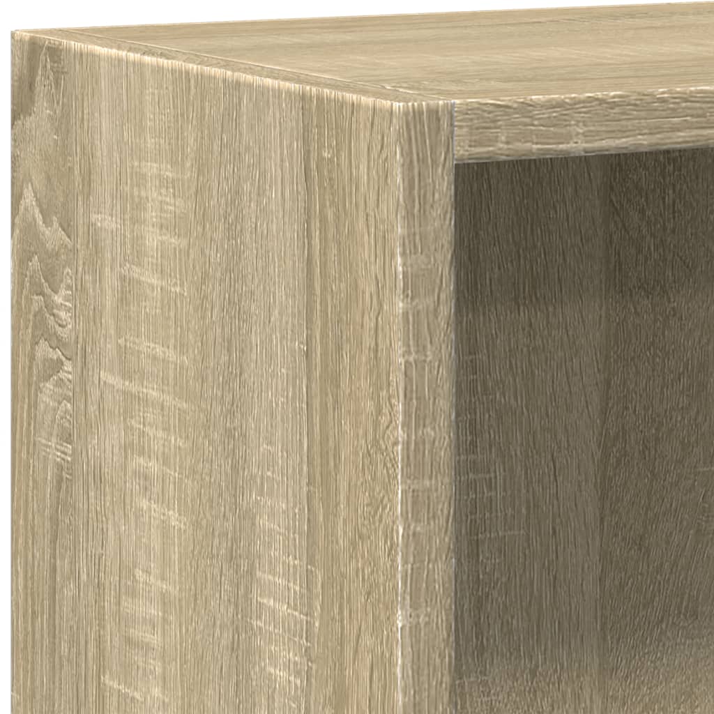Polica za knjige hrast sonoma 60x24x76 cm konstruirano drvo