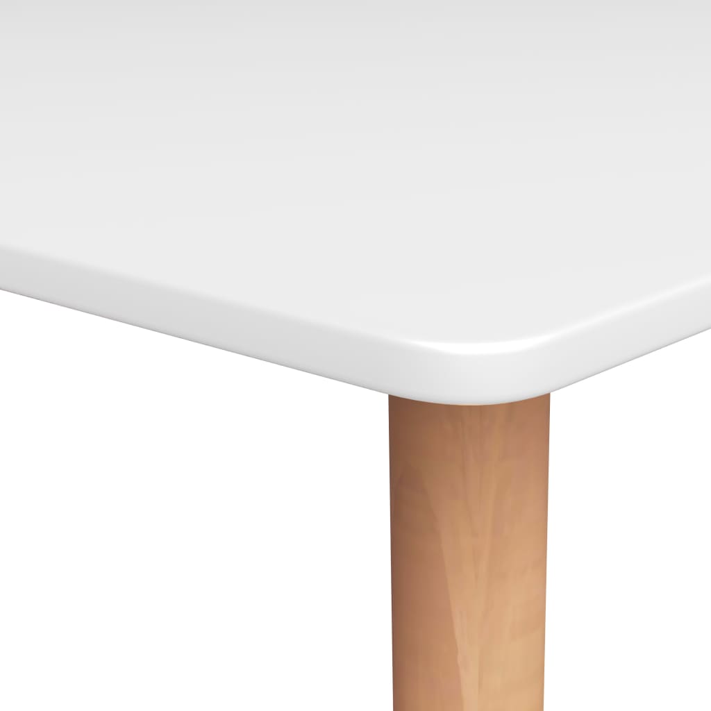 Barski stol bijeli 120 x 60 x 105 cm