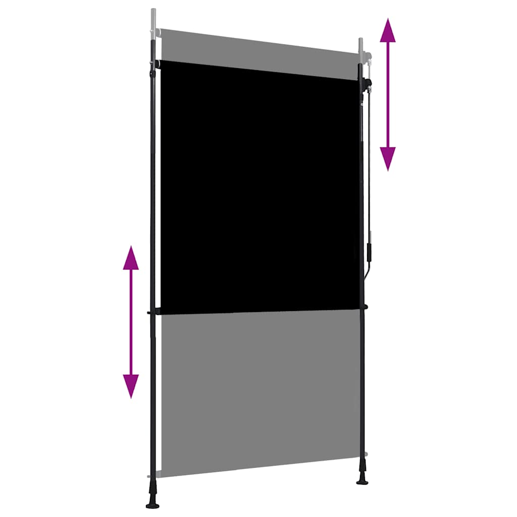 Vanjska roleta 120 x 270 cm antracit