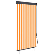 Vanjska roleta 100 x 250 cm bijelo-narančasta