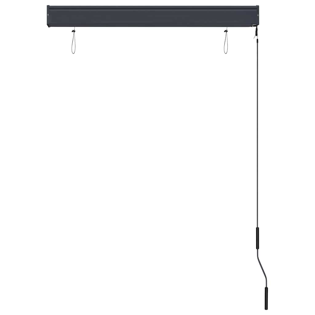 Vanjska roleta 100 x 250 cm bijelo-narančasta