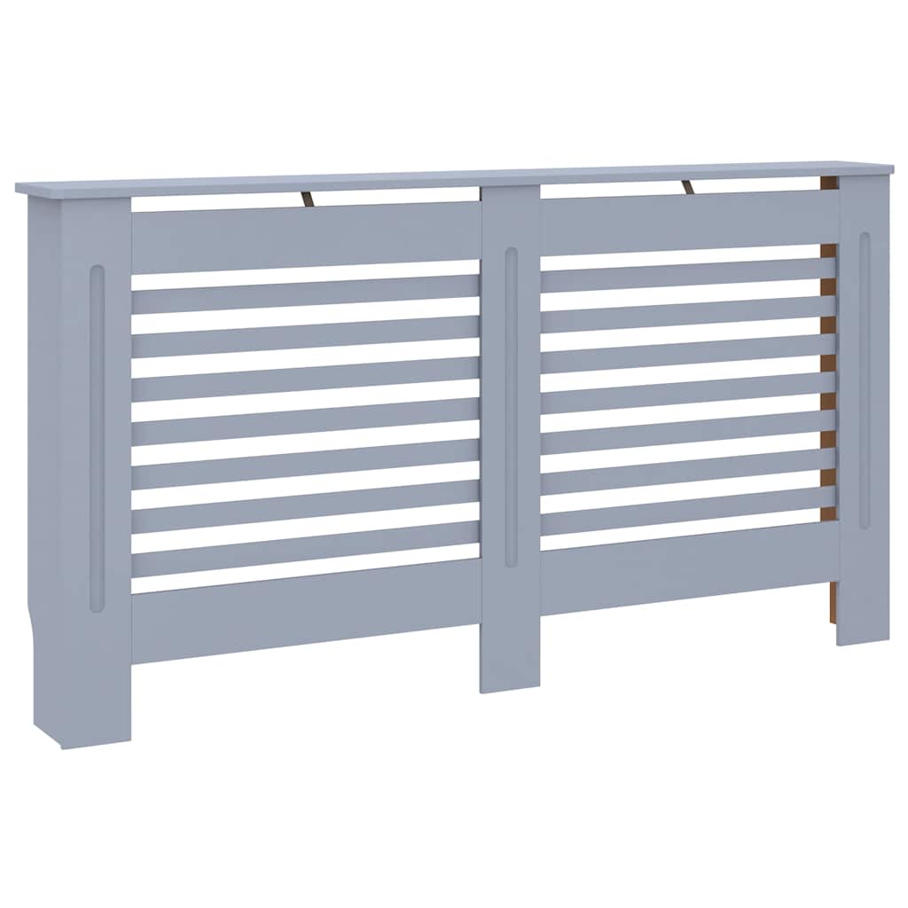Pokrov za radijator antracit 152 x 19 x 81,5 cm MDF