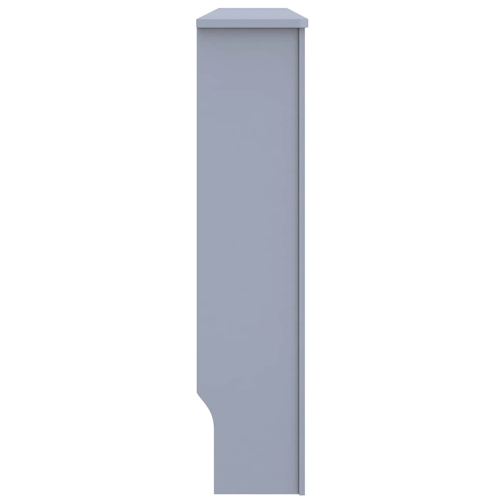 Pokrov za radijator antracit 152 x 19 x 81,5 cm MDF