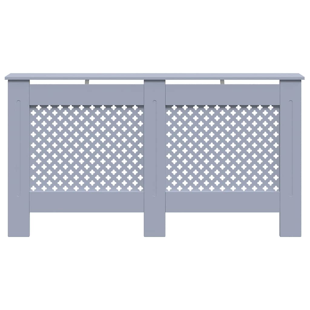 Pokrov za radijator antracit 152 x 19 x 81,5 cm MDF