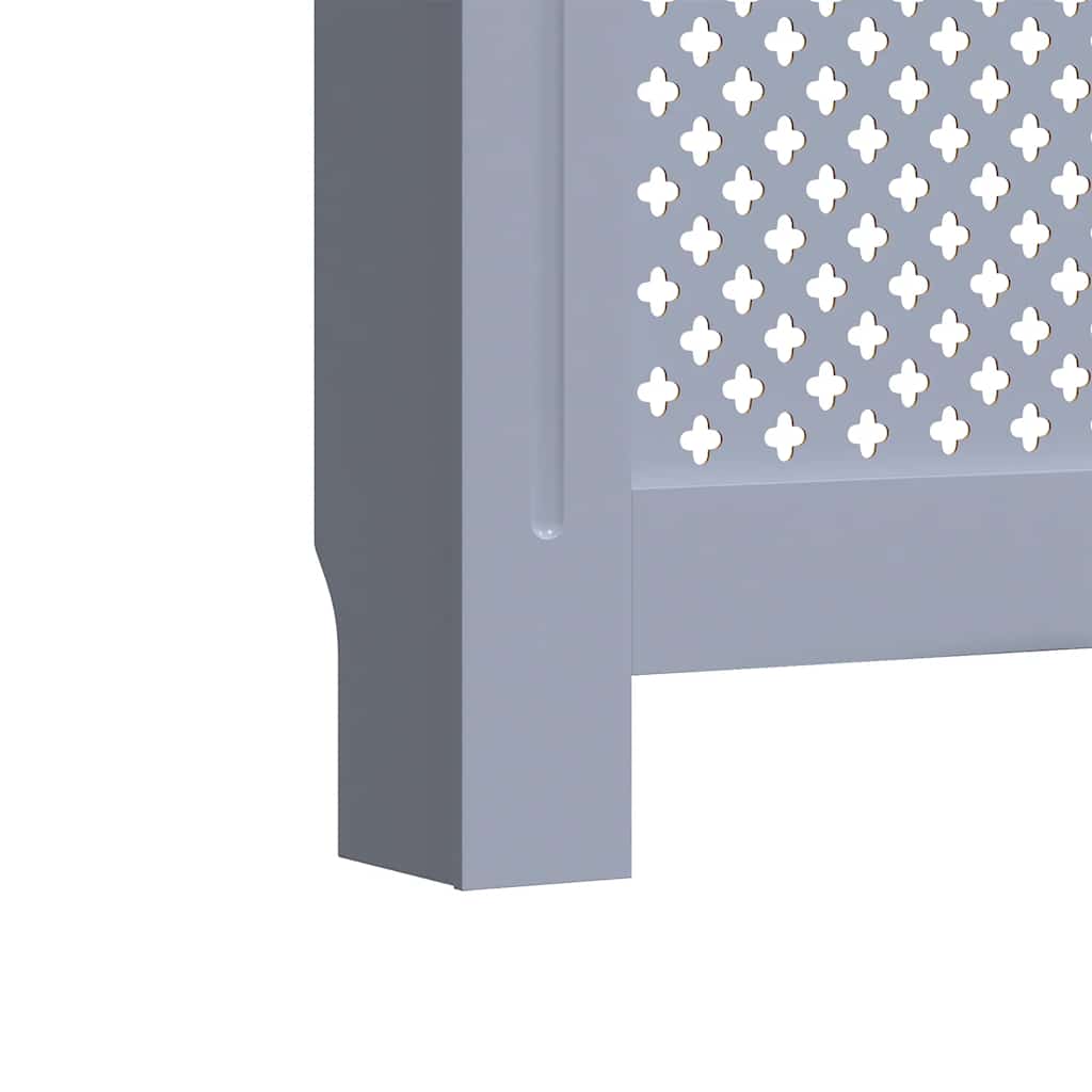 Pokrov za radijator antracit 152 x 19 x 81,5 cm MDF