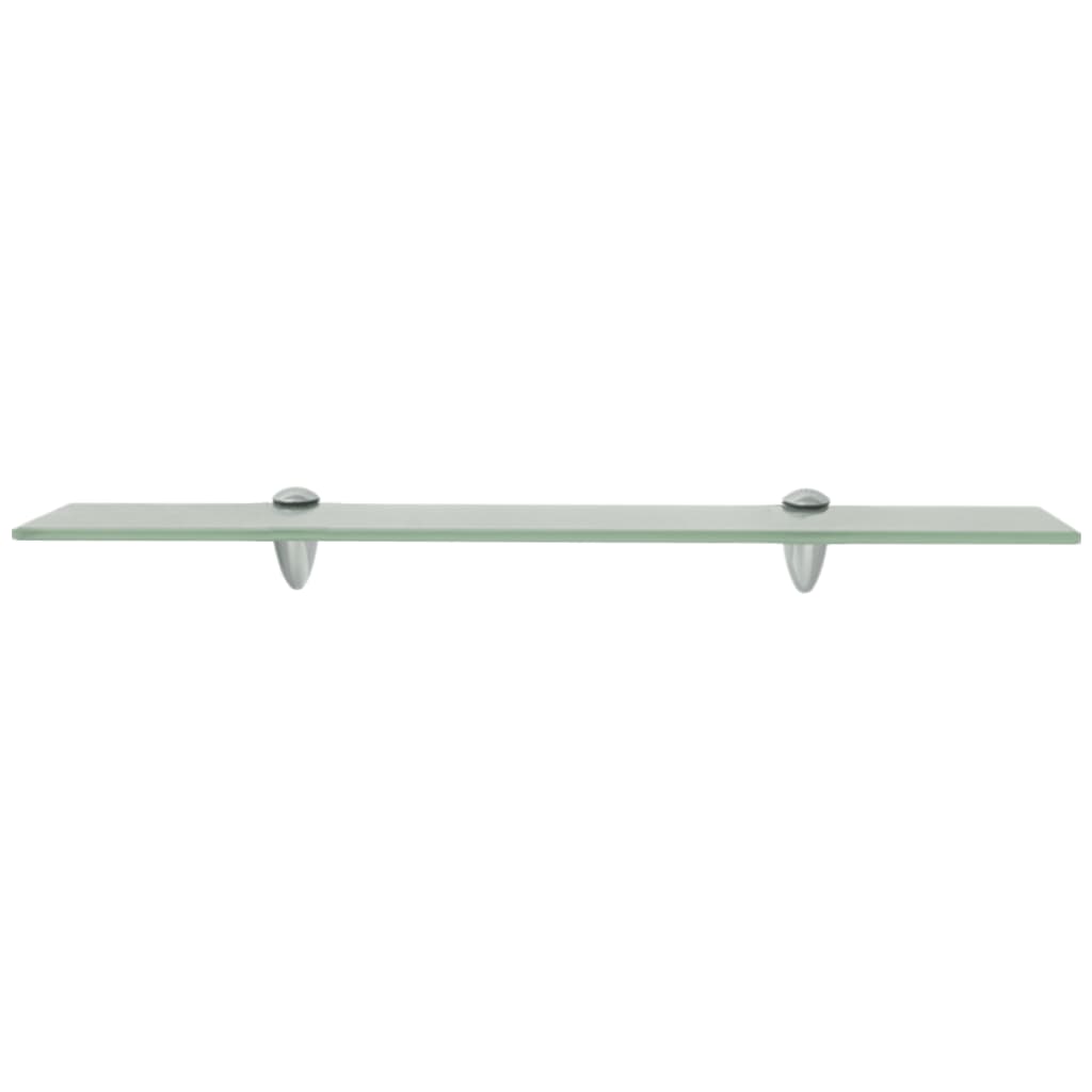 Zidne police 2 kom staklene 60 x 10 cm 8 mm