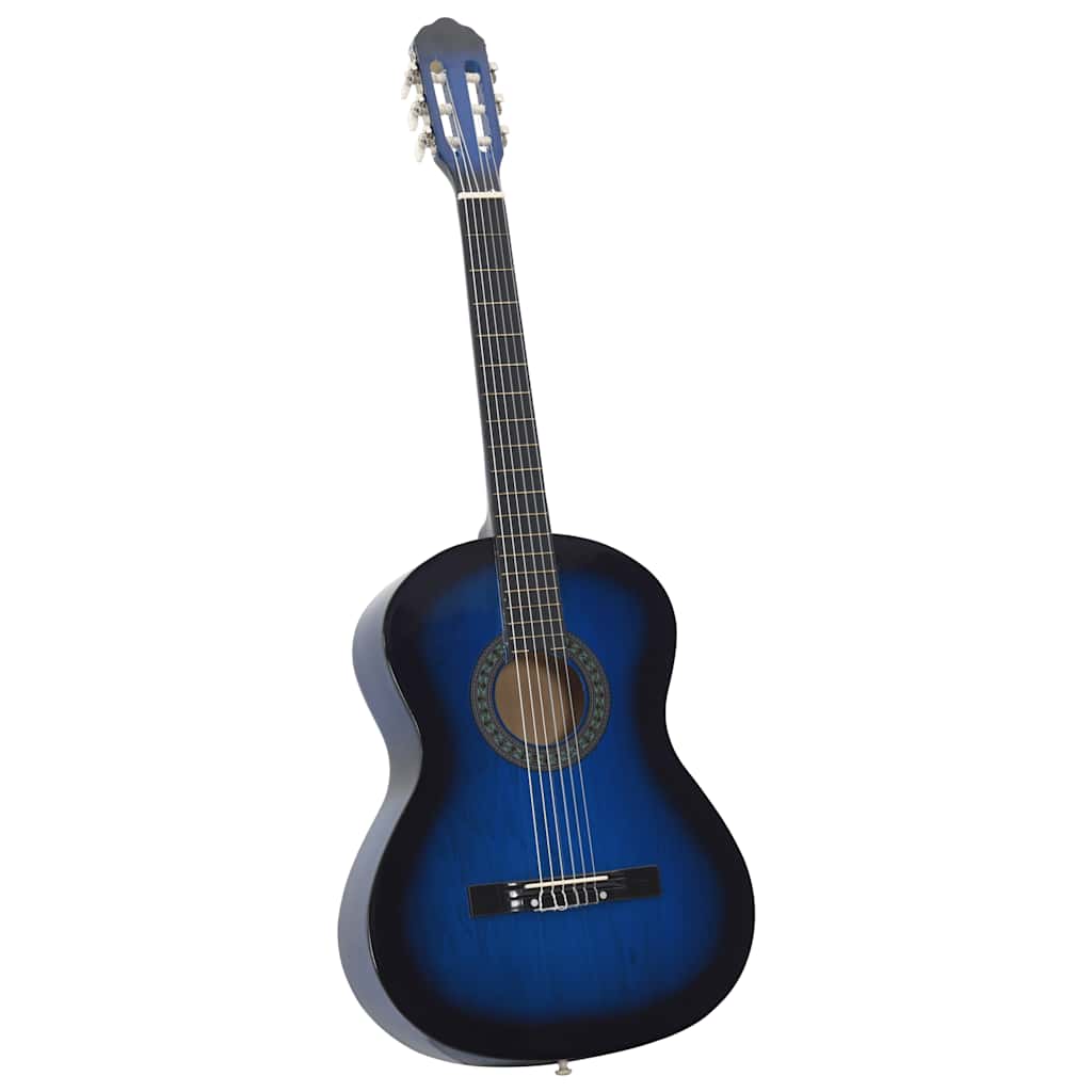 Klasična gitara za početnike plava 4/4 39" od drva lipe