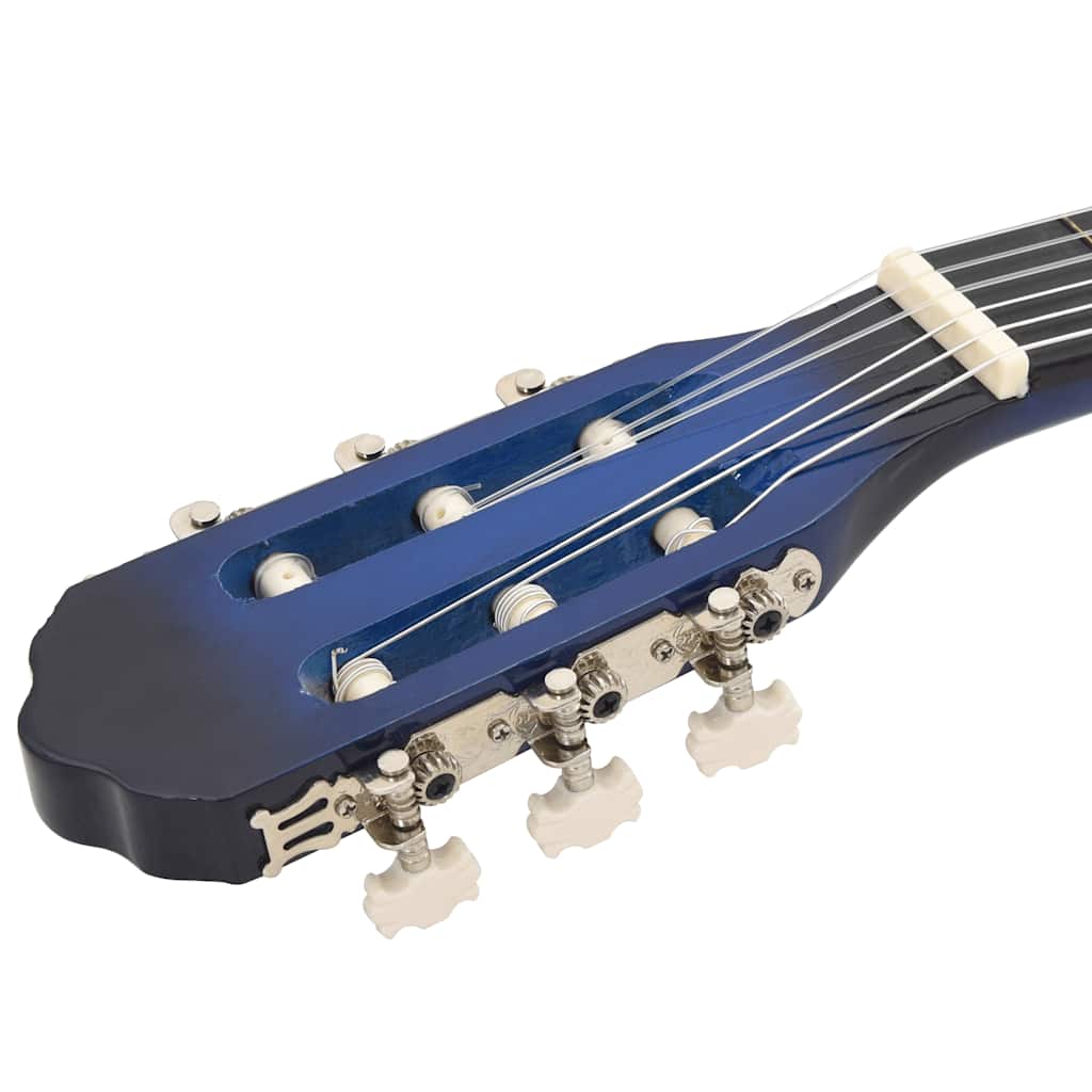 Klasična gitara za početnike plava 4/4 39" od drva lipe