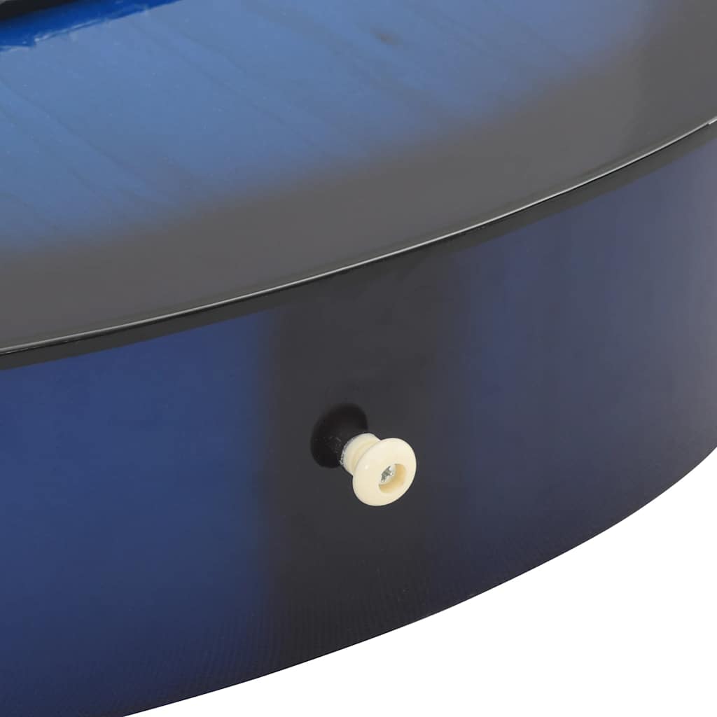 Klasična gitara za početnike plava 4/4 39" od drva lipe