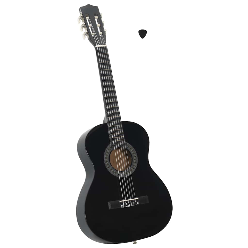 Klasična gitara za početnike i djecu crna 3/4 36"
