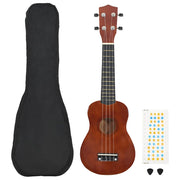 Set ukulelea Soprano s futrolom za djecu Natural 21 "