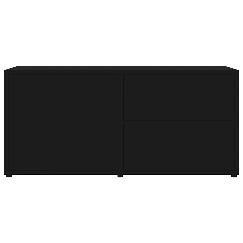 TV ormarić crni 80 x 34 x 36 cm od iverice