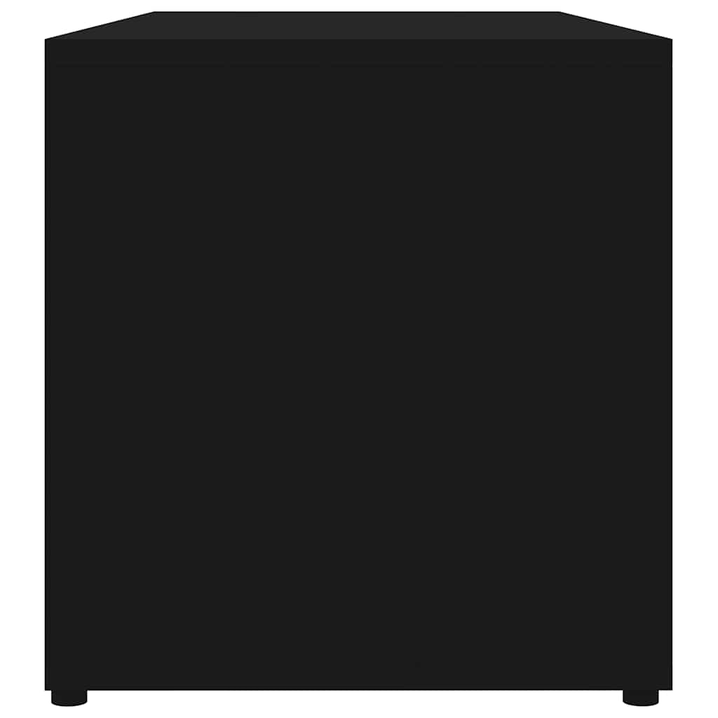TV ormarić crni 80 x 34 x 36 cm od iverice