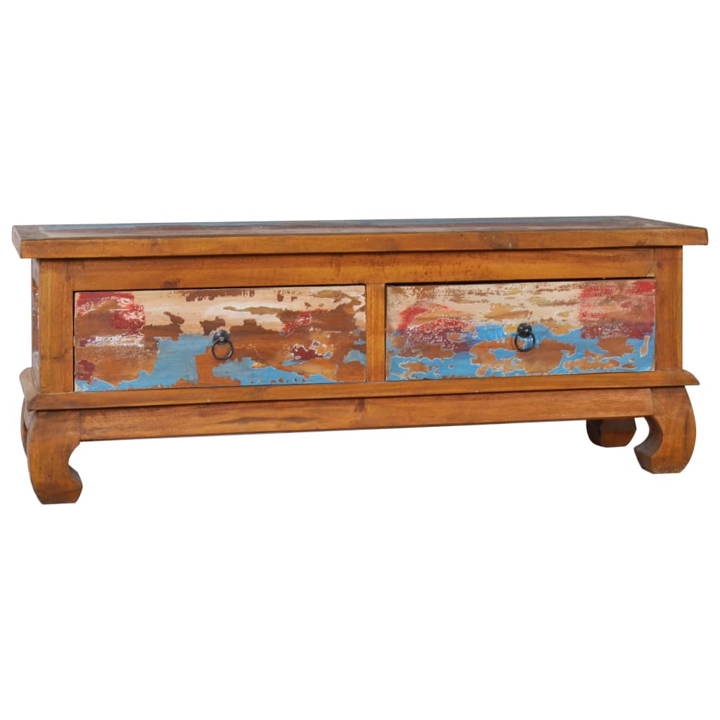 TV ormarić 110 x 35 x 40 cm od obnovljene tikovine