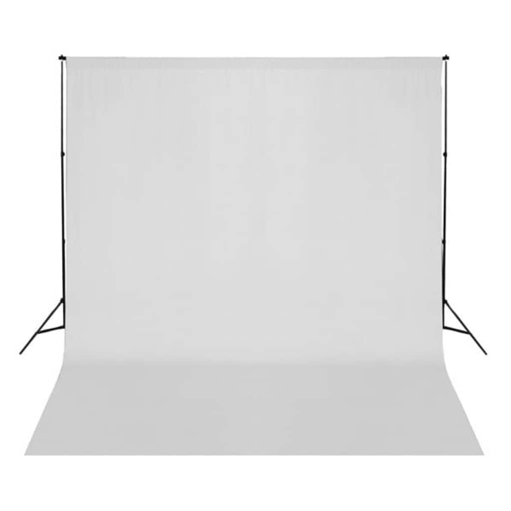 Komplet fotografske opreme sa svjetlima softbox i pozadinom Bijela 300 x 300 cm