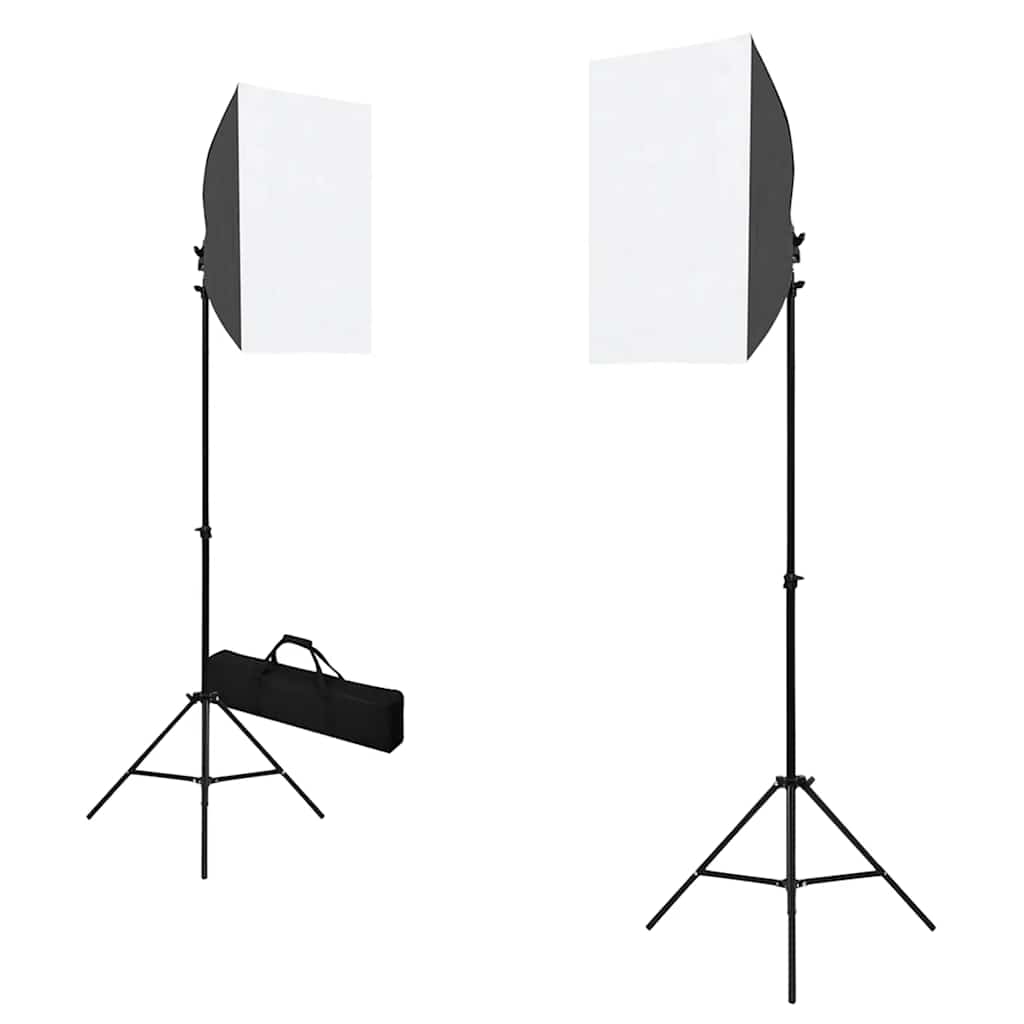 Komplet fotografske opreme sa svjetlima softbox i pozadinom Bijela 500 x 300 cm