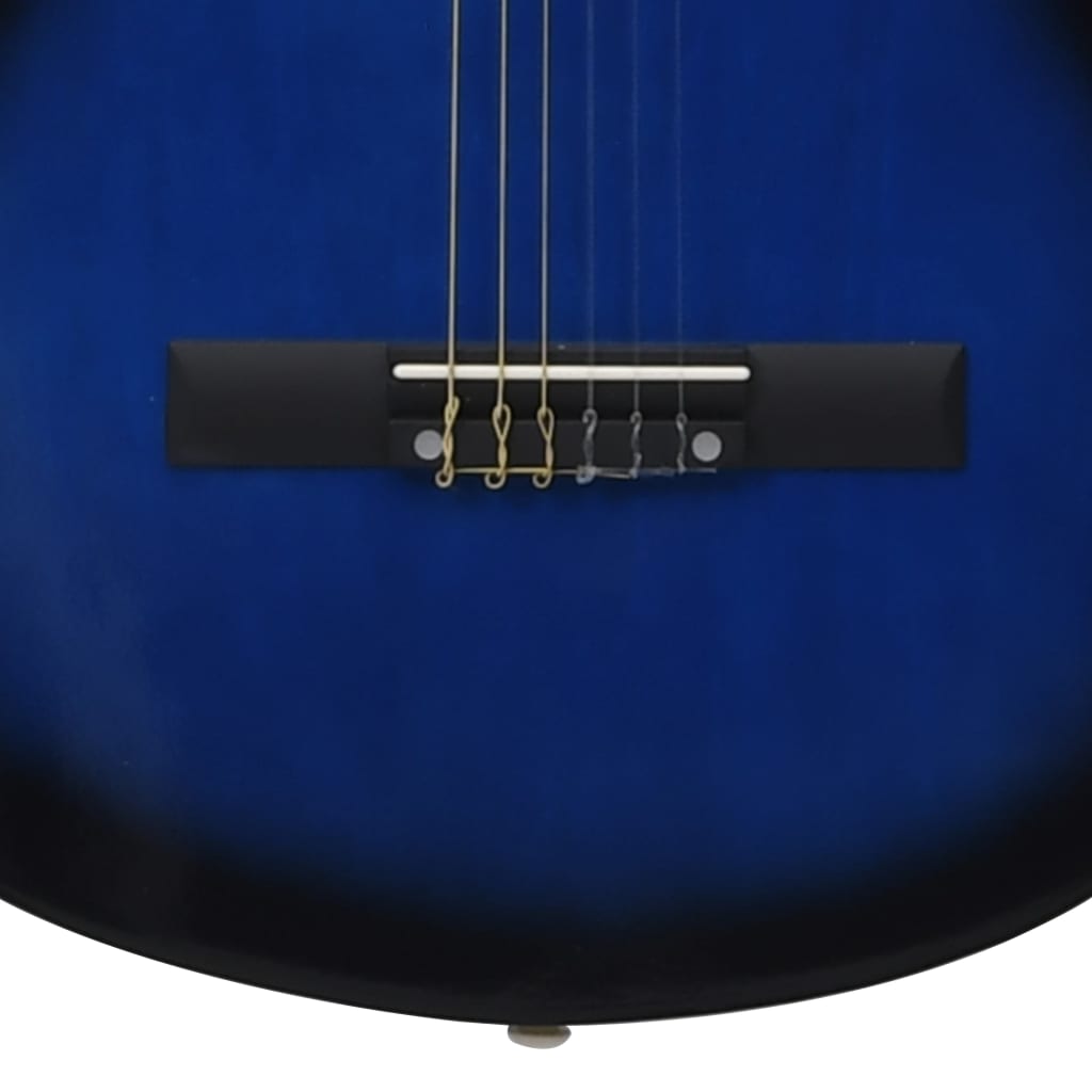 Klasična gitara za početnike s torbom plava 4/4 39 "