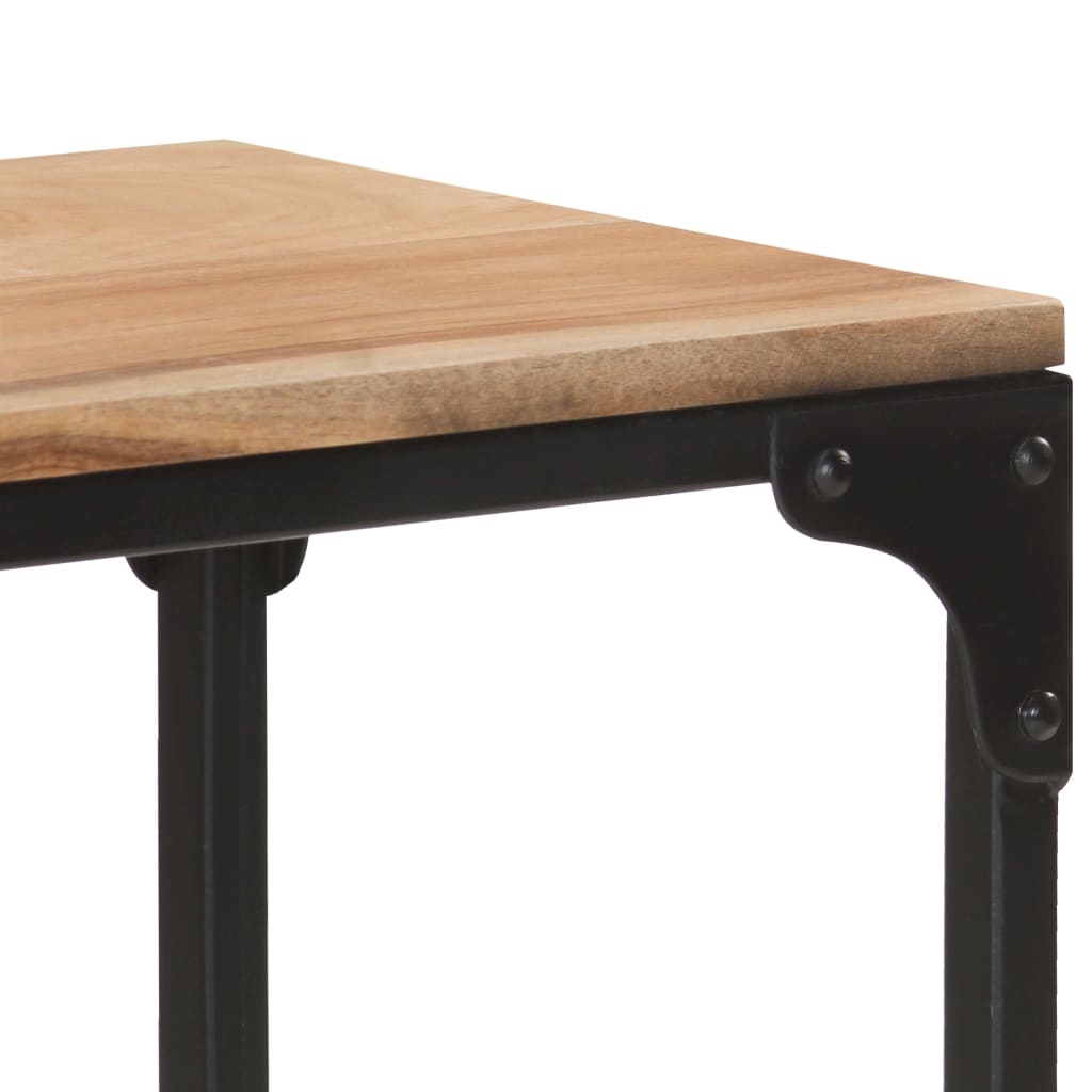 Konzolni stol 110 x 30 x 75 cm od masivnog bagremovog drva