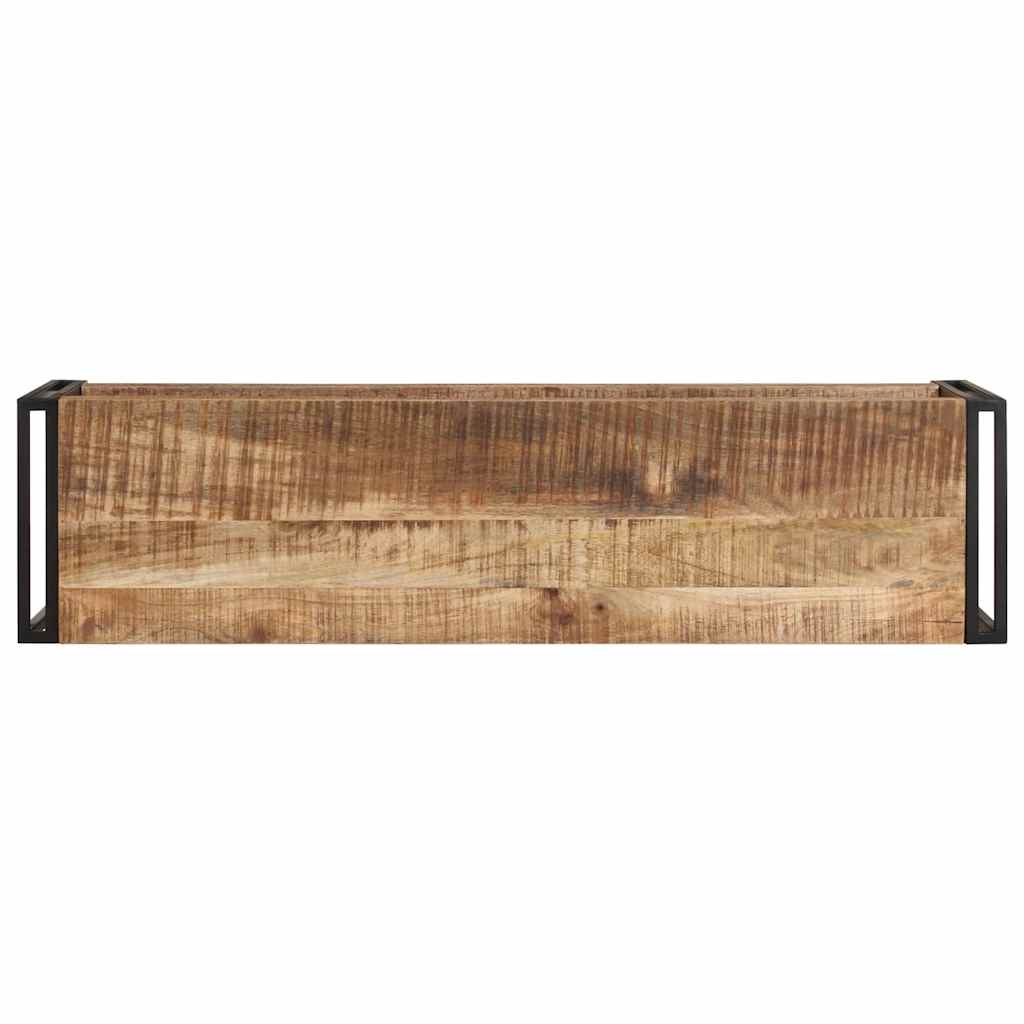 TV ormarić 120 x 30 x 40 cm od grubog drva manga Smeđa