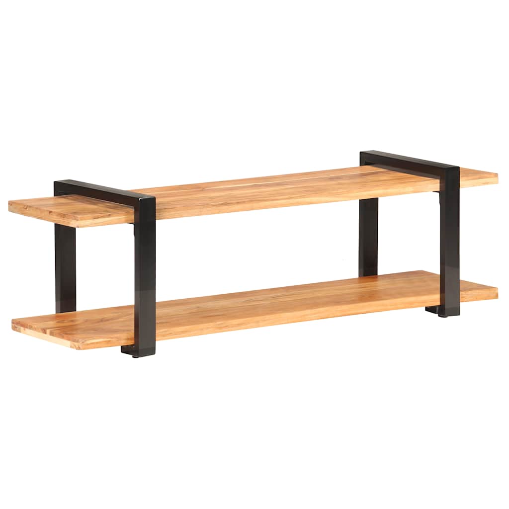 TV ormarić 130 x 40 x 40 cm od masivnog bagremovog drva