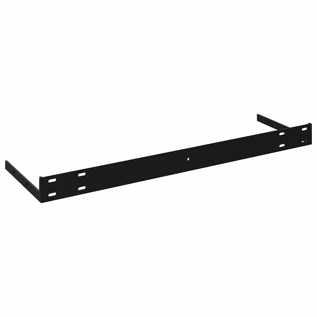 Plutajuće zidne police 4 kom sive 90 x 23,5 x 3,8 cm MDF