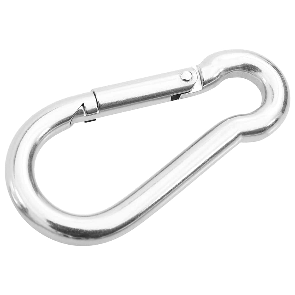12-dijelni set dodataka za jedro protiv sunca nehrđajući čelik 80 x 50 mm