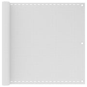 Balkonski zastor bijeli 90 x 300 cm HDPE