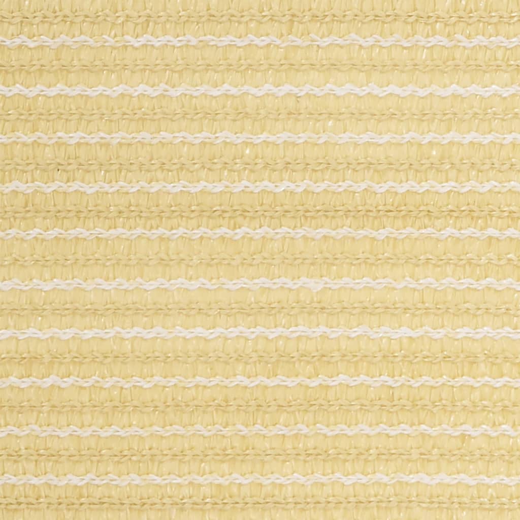 Balkonski zastor bež 120 x 400 cm HDPE