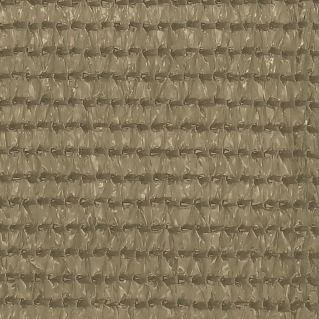 Balkonski zastor smeđe-sivi 75 x 500 cm HDPE