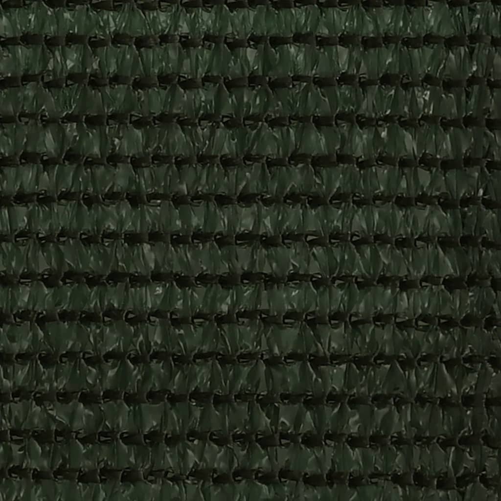 Balkonski zastor tamnozeleni 75 x 400 cm HDPE