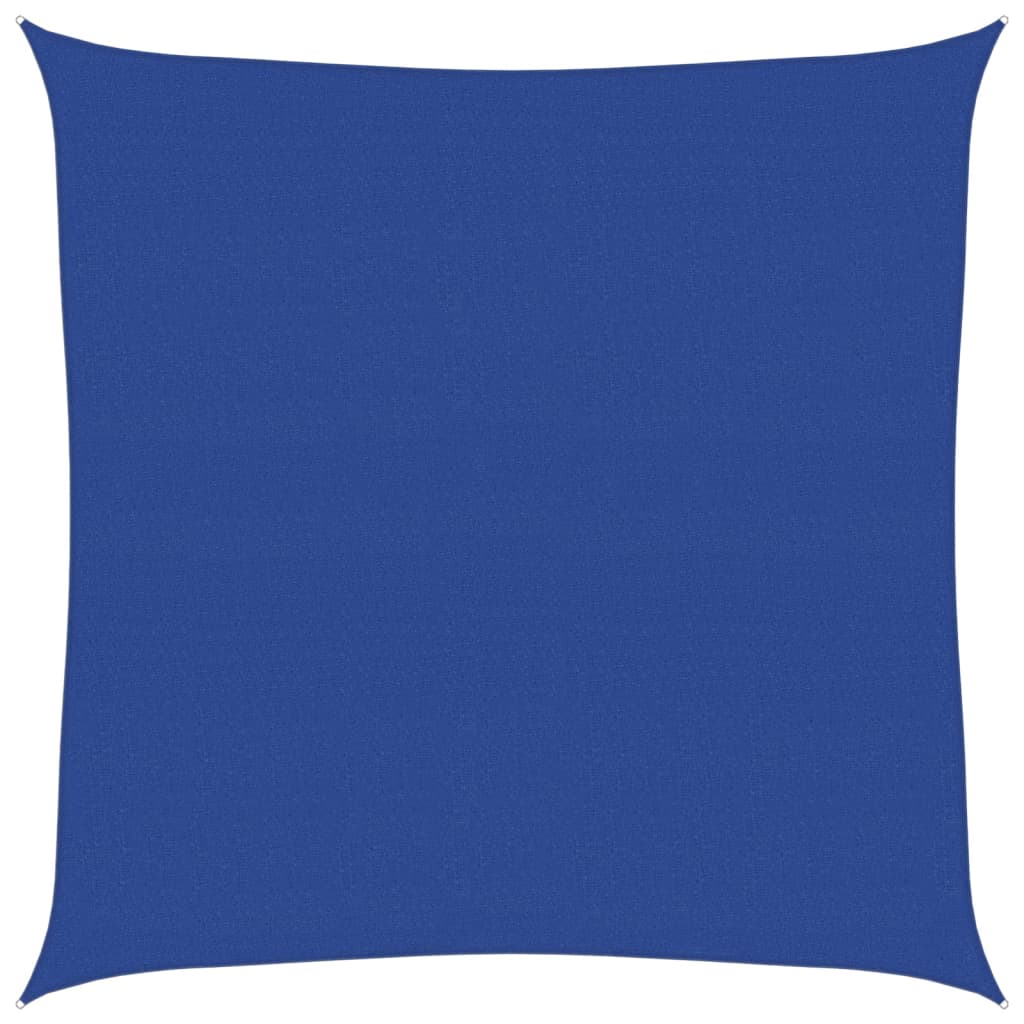 Jedro za zaštitu od sunca 160 g/m² Kvadratno plavo 7x7 m HDPE