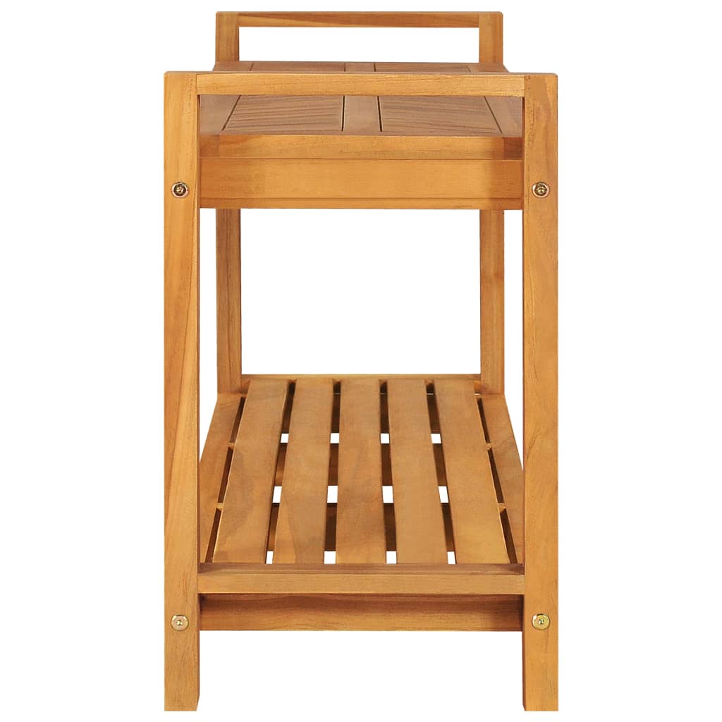 Klupa od masivne tikovine 120 cm
