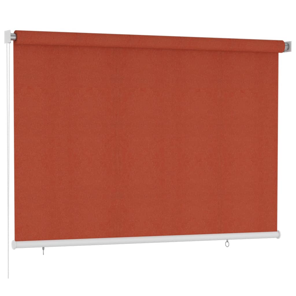 Vanjska roleta za zamračivanje 220 x 140 cm terakota HDPE