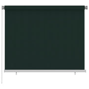 Vanjska roleta za zamračivanje 180 x 140 cm tamnozelena HDPE