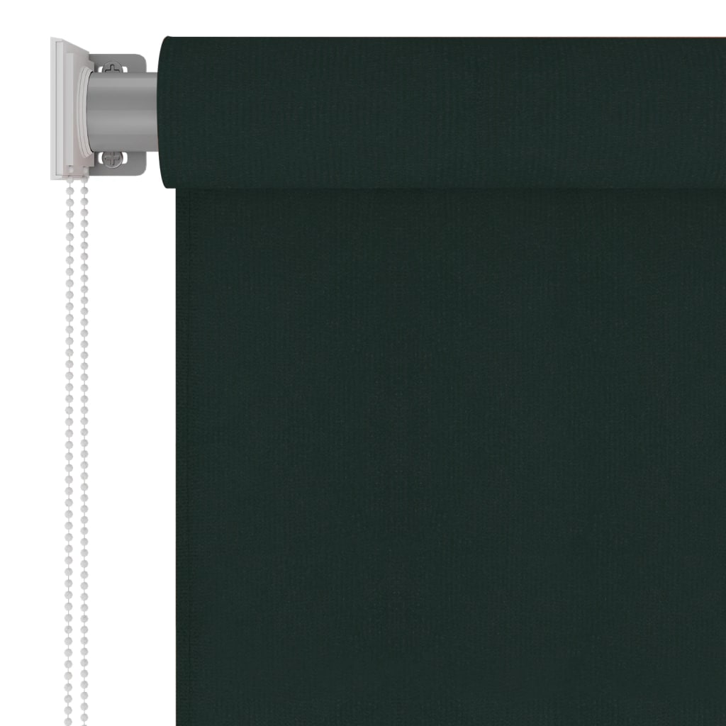 Vanjska roleta za zamračivanje 100 x 230 cm tamnozelena HDPE