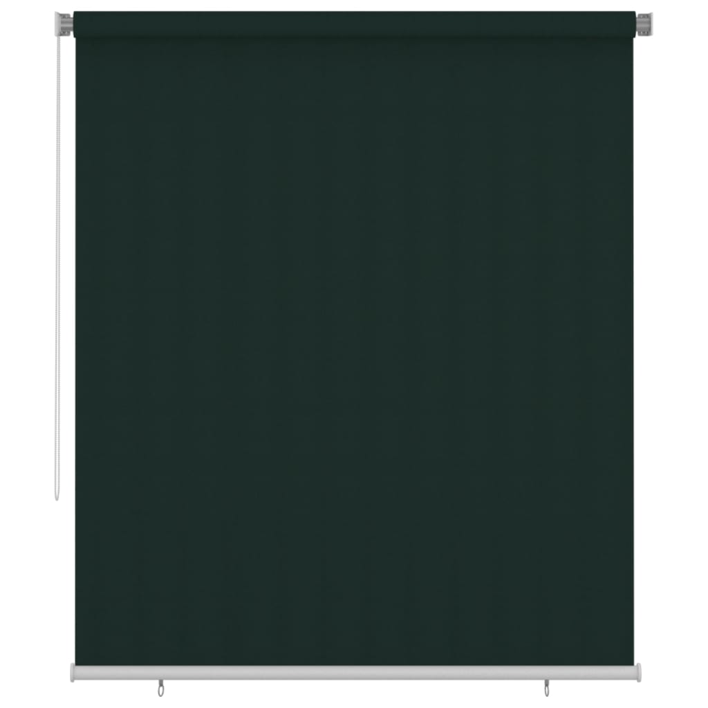 Vanjska roleta za zamračivanje 200 x 230 cm tamnozelena HDPE