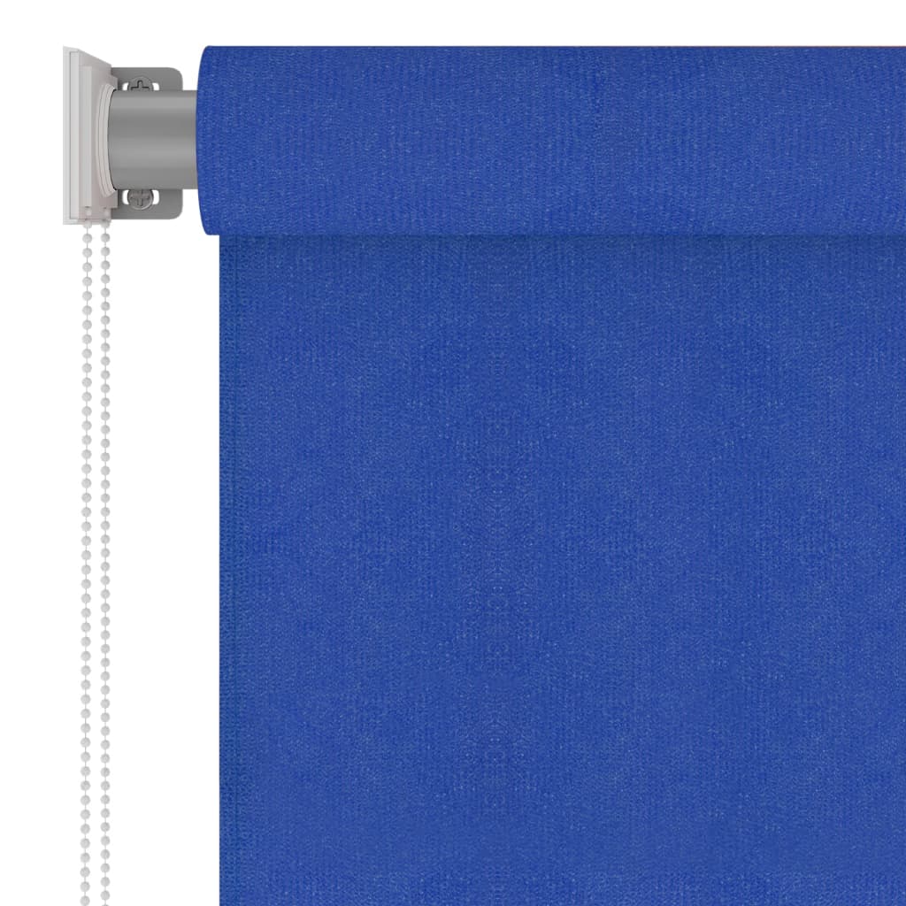 Vanjska roleta za zamračivanje 100 x 140 cm plava HDPE