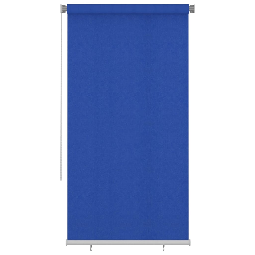 Vanjska roleta za zamračivanje 120 x 230 cm plava HDPE