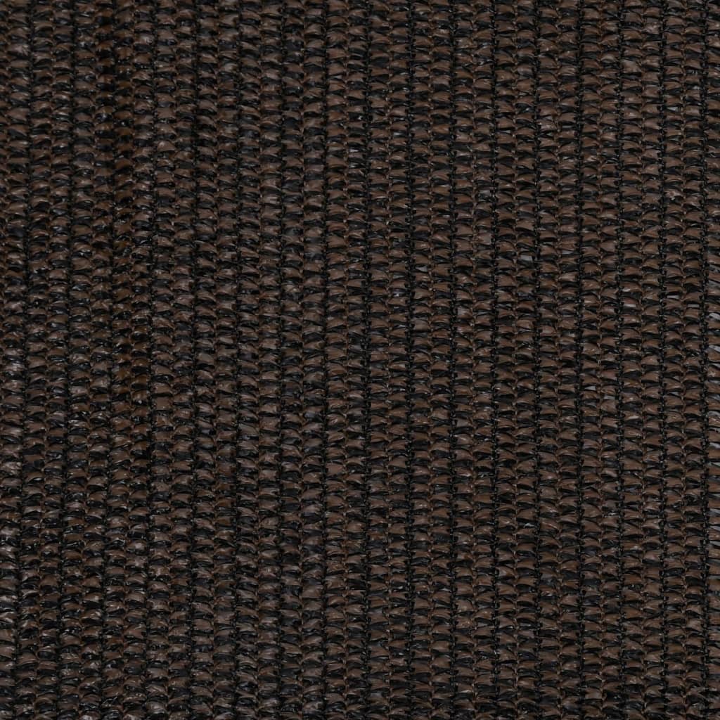 Vanjska roleta za zamračivanje 240 x 140 cm smeđa HDPE