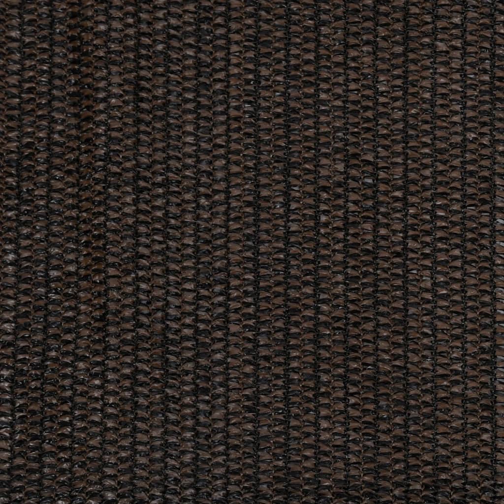 Vanjska roleta za zamračivanje 400 x 140 cm smeđa HDPE