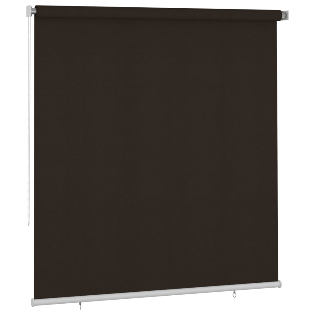 Vanjska roleta za zamračivanje 220 x 230 cm smeđa HDPE