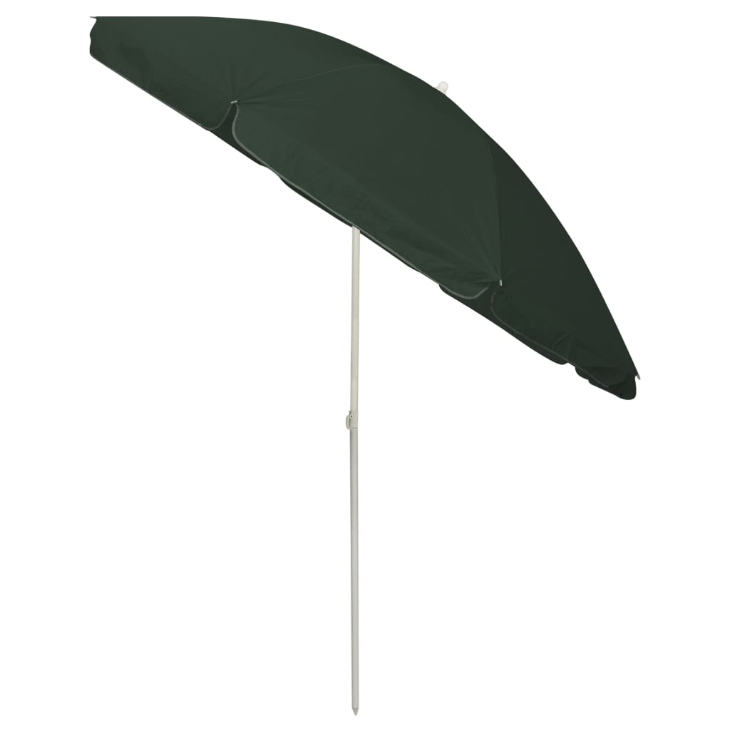 Suncobran za plažu zeleni 240 cm