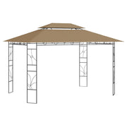 Sjenica 4 x 3 x 2,7 m smeđe-siva 160 g/m²