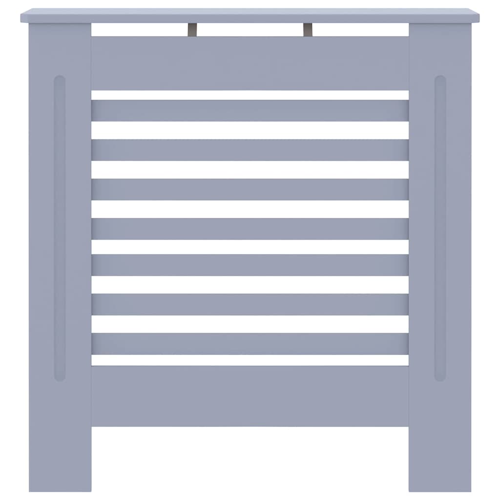 Pokrov za radijator sivi MDF 78 cm