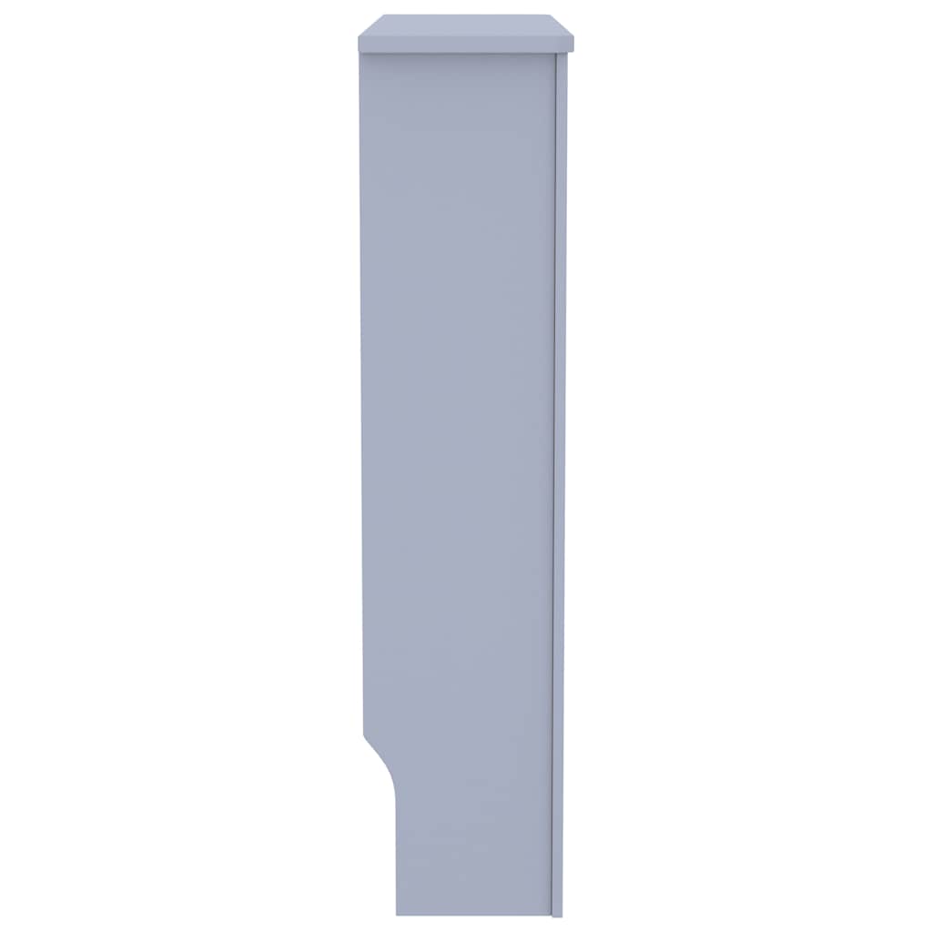 Pokrov za radijator sivi MDF 78 cm