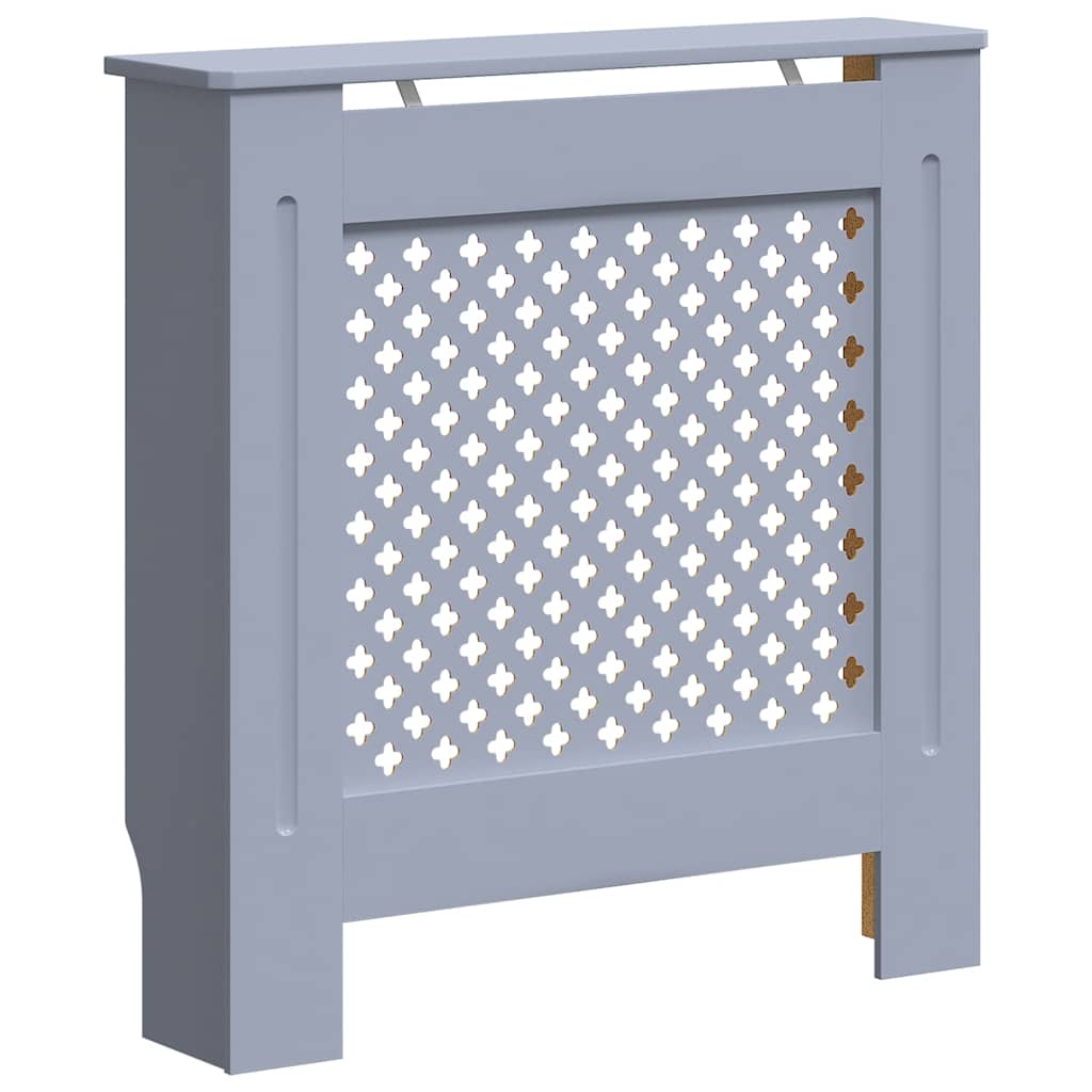 Pokrov za radijator sivi MDF 78 cm