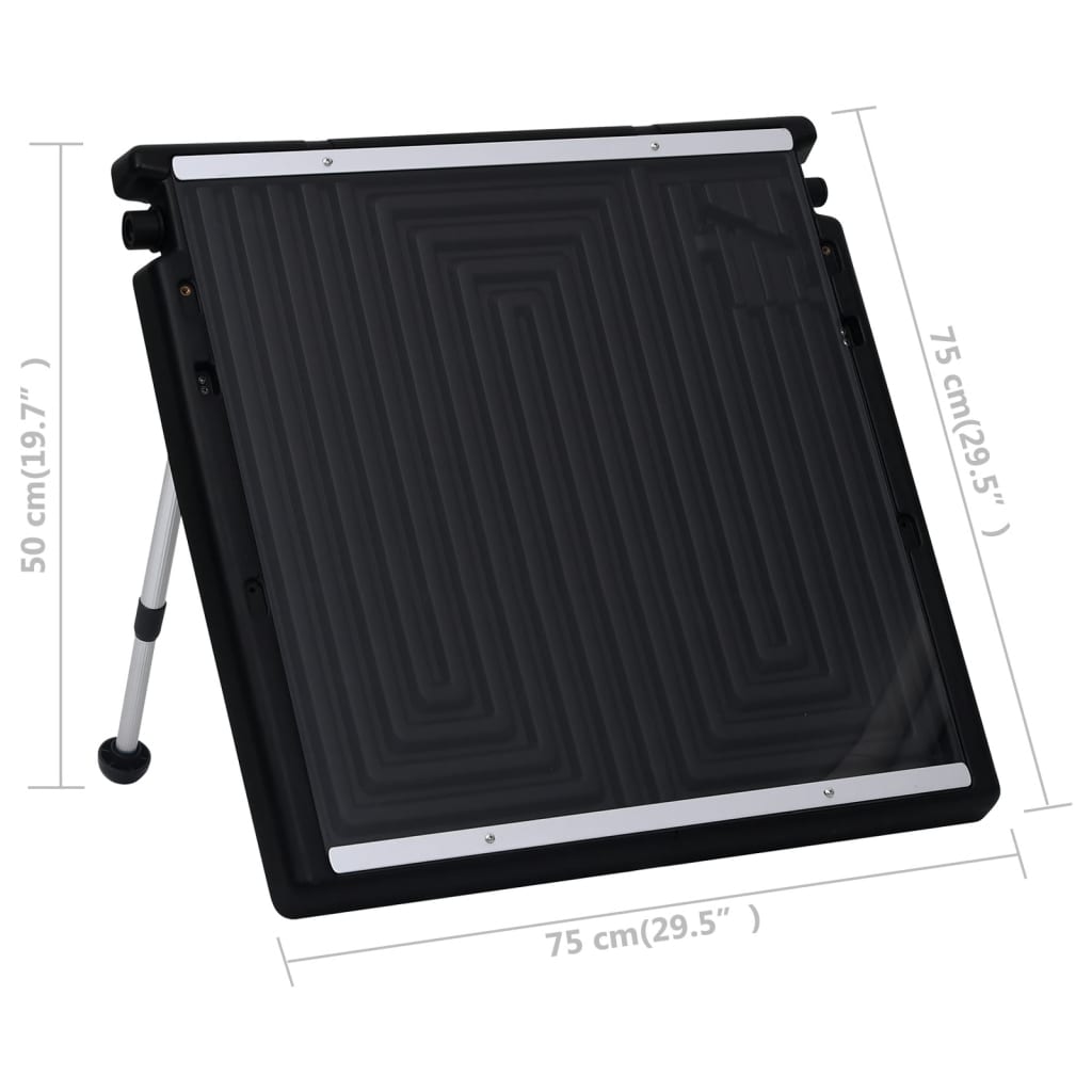 Solarni panel za grijanje bazena 75 x 75 cm