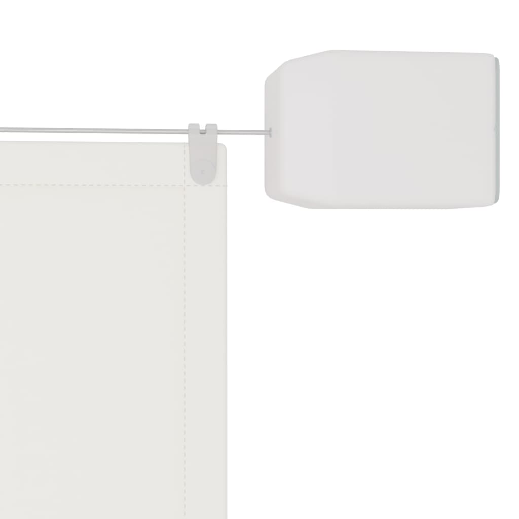 Okomita tenda bijela 140 x 270 cm od tkanine Oxford