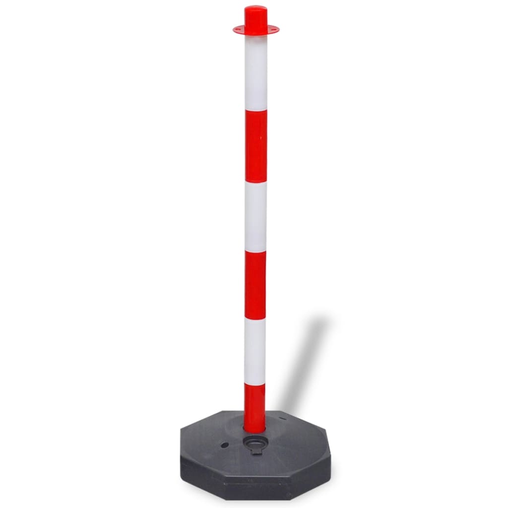 Set od 4 stupa i 2 plastična lanca po 10 m