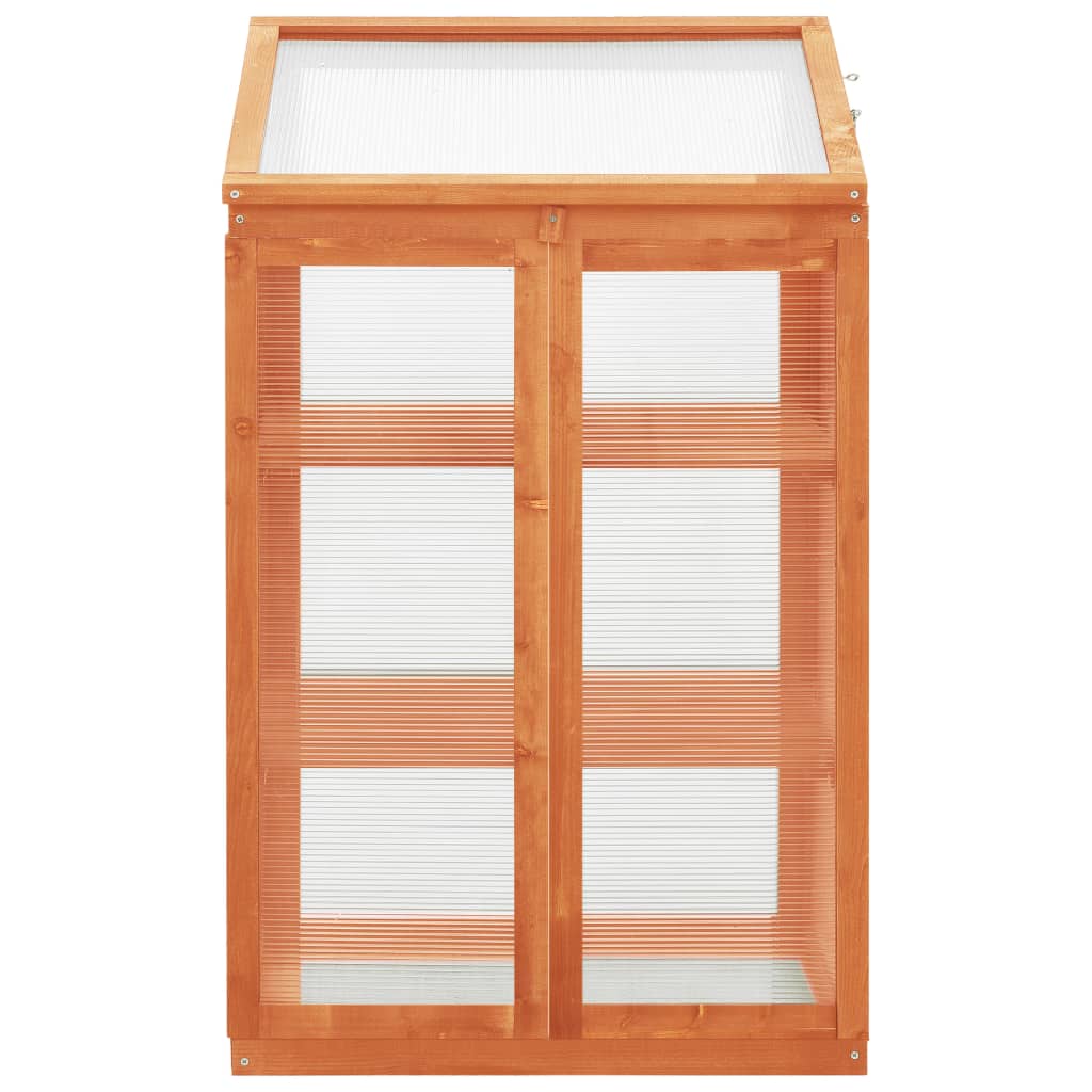 Staklenik 60 x 45 x 100 cm od jelovine